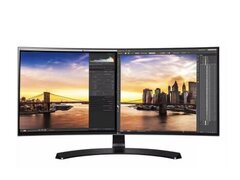 Monitor Curbat LED SH LG 34UC88, 34 inci, 3440 x 1440p, Grad A-, Panel IPS